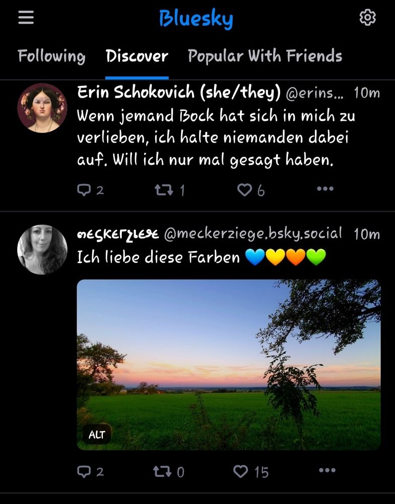 2 Posts die zueinander passen