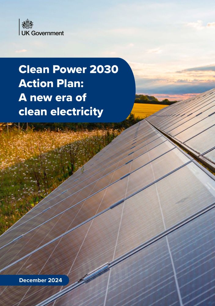 Clean Power 2030 Action Plan

https://assets.publishing.service.gov.uk/media/675bfaa4cfbf84c3b2bcf986/clean-power-2030-action-plan.pdf