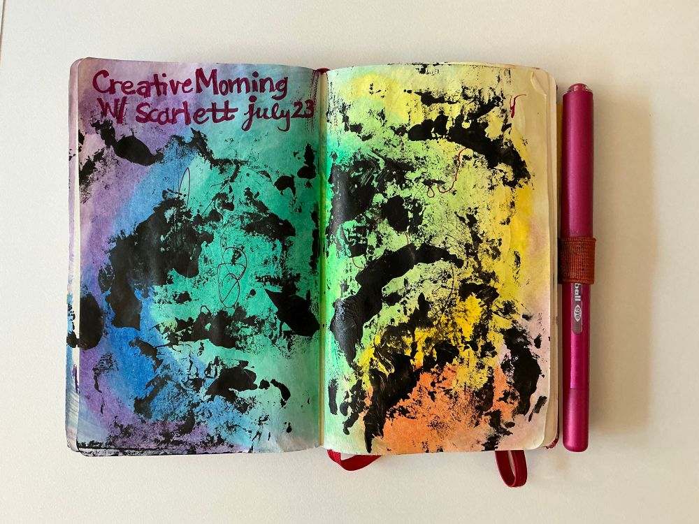 Art collab with Scarlett 