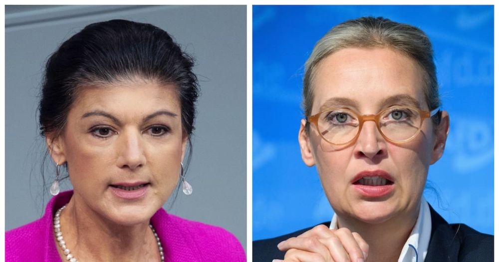 TV-Sender kündigt Talk-Duell zwischen Weidel und Wagenknecht an