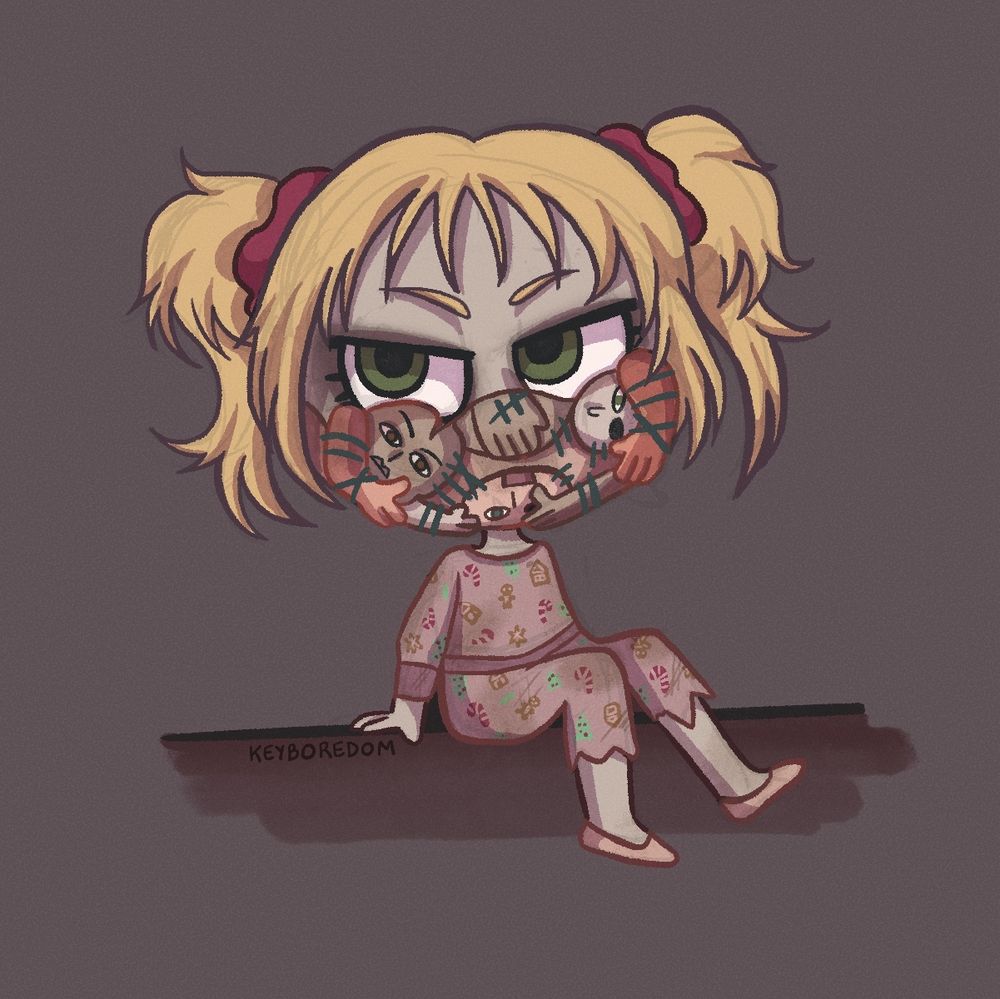 Fanart of Lyla from the Dolls: Let’s Play Dead house at HHN 34