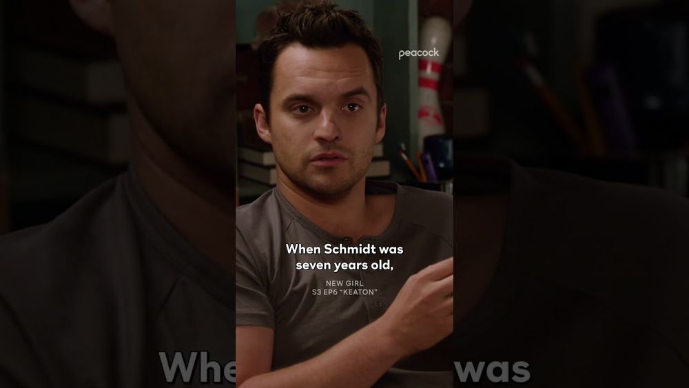 If you say his name three times, he might appear #NewGirl #JakeJohnson #MichaelKeaton #Shorts