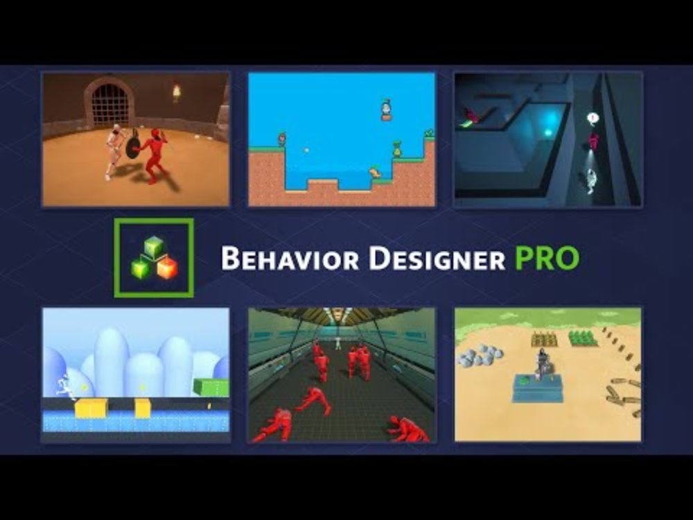 Behavior Designer Pro (Trailer) by #Opsive