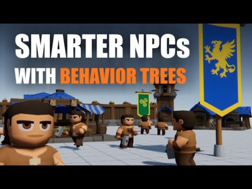 Basics Of Behavior Trees With NPC Patrol Using Behavior Designer Pro In Unity - Tiny Village 01