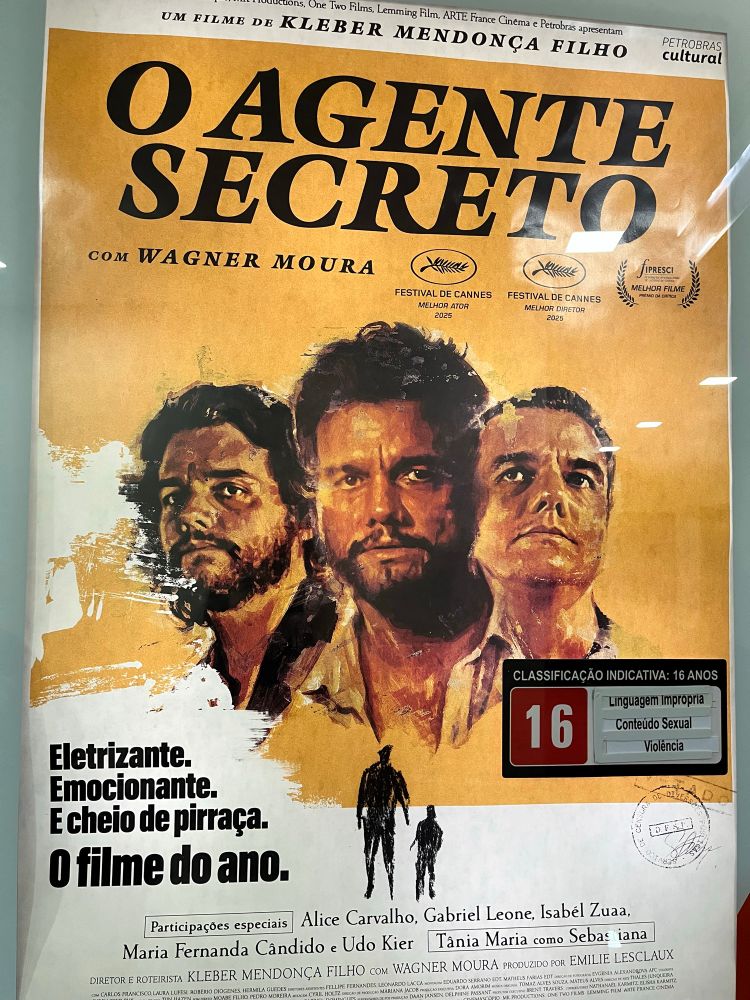 Cartaz do filme O agente secreto