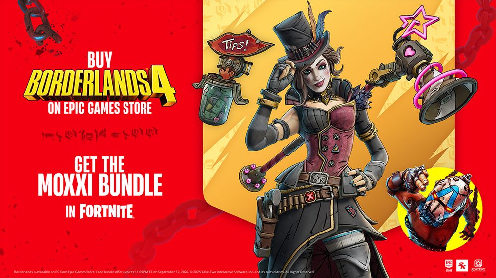 Borderlands 4's Mad Moxxi in Fortnite