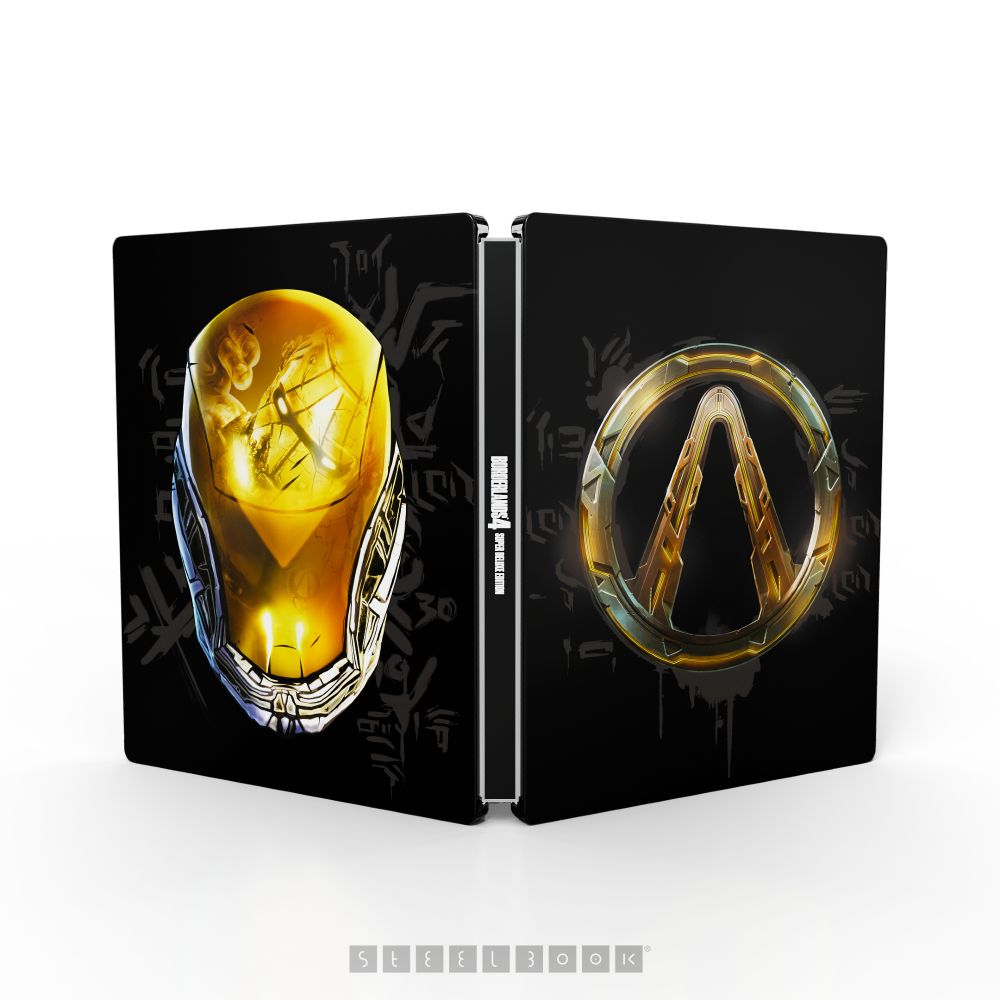 Cover for the Borderlands 4 SteelBook