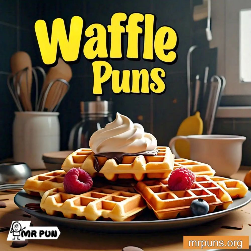 200+Waffle Puns : Flipping Humor Into Every Bite!