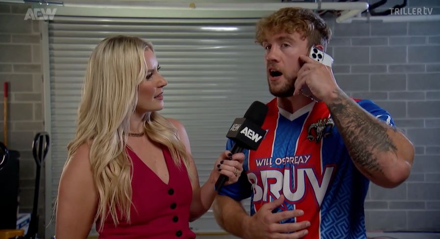 Will Ospreay recounting how he booked Tanahashi for the lights out steel cage match at Forbidden Door this weekend.