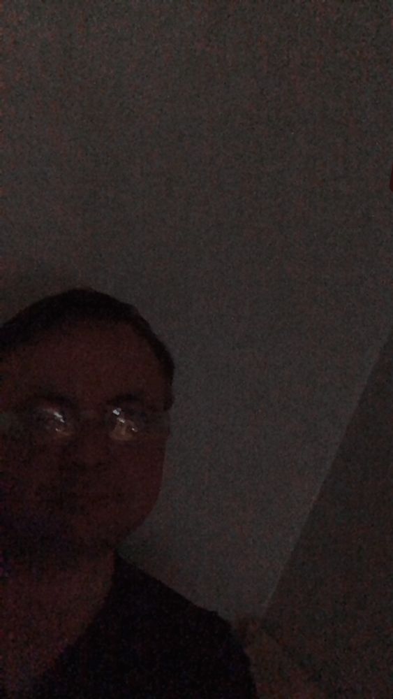 Just a badly lit selfie