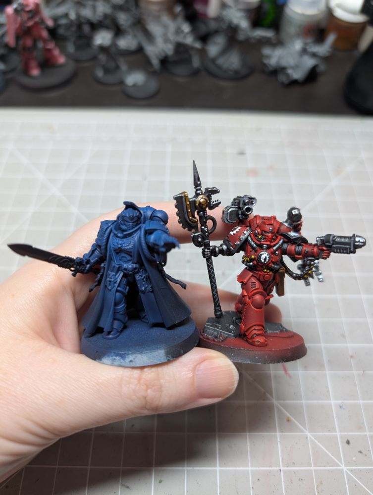 WIP photo of Primaris Space Marines
