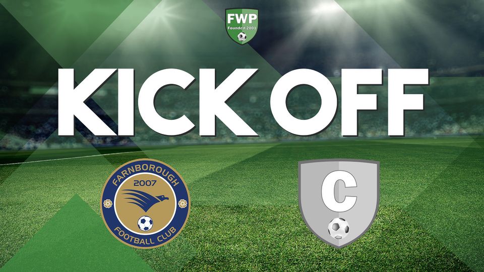 KICK-OFF (SECOND-HALF): Farnborough v Charlton Athletic XI
