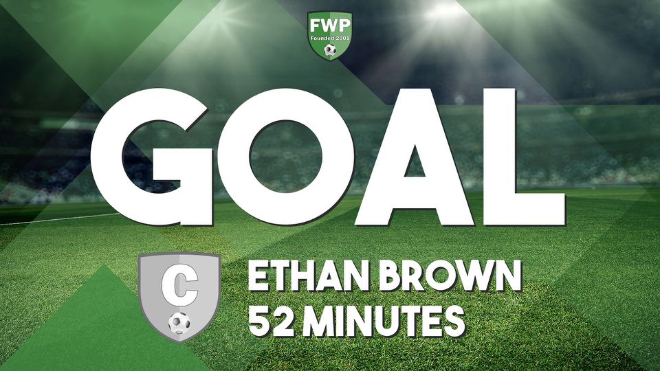 GOAL: Farnborough 1-2 CHARLTON ATHLETIC XI - Ethan Brown (52')
