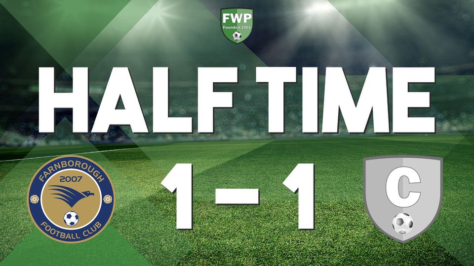 HALF-TIME: Farnborough 1-1 Charlton Athletic XI