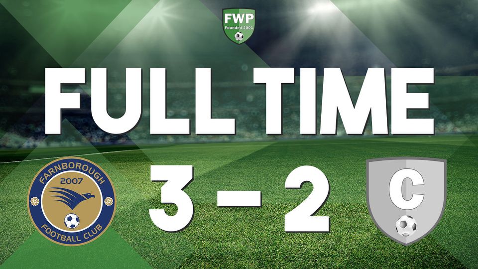 FULL-TIME: Farnborough 3-2 Charlton Athletic XI