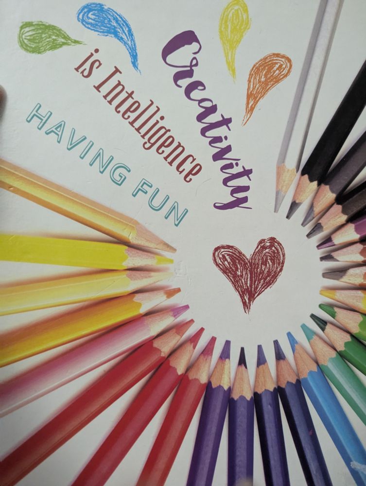 Creativity is intelligence having fun. Have more fun smashing the predatory capitalist patriarchy.