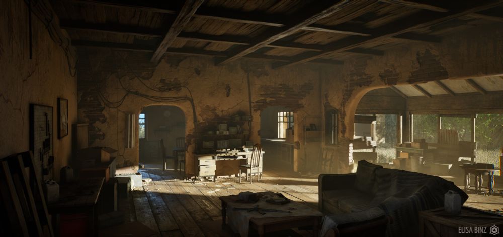 3D Scene of an Abandoned House, based on a concept from Danar Worya. Done at Artside School during my 4th year.