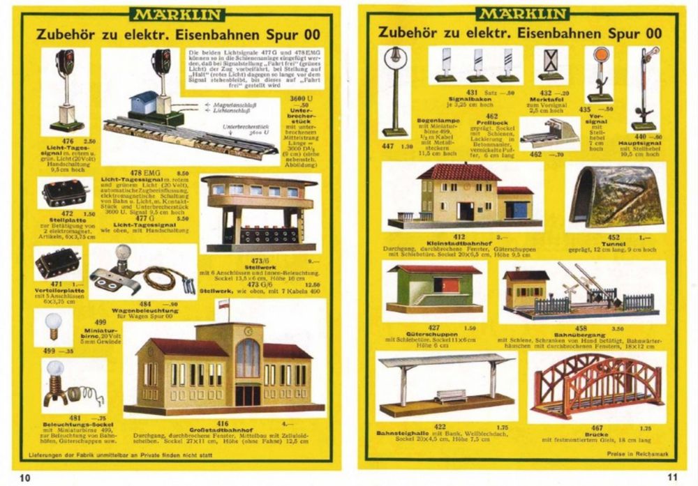 1936 Märklin catalogue 00