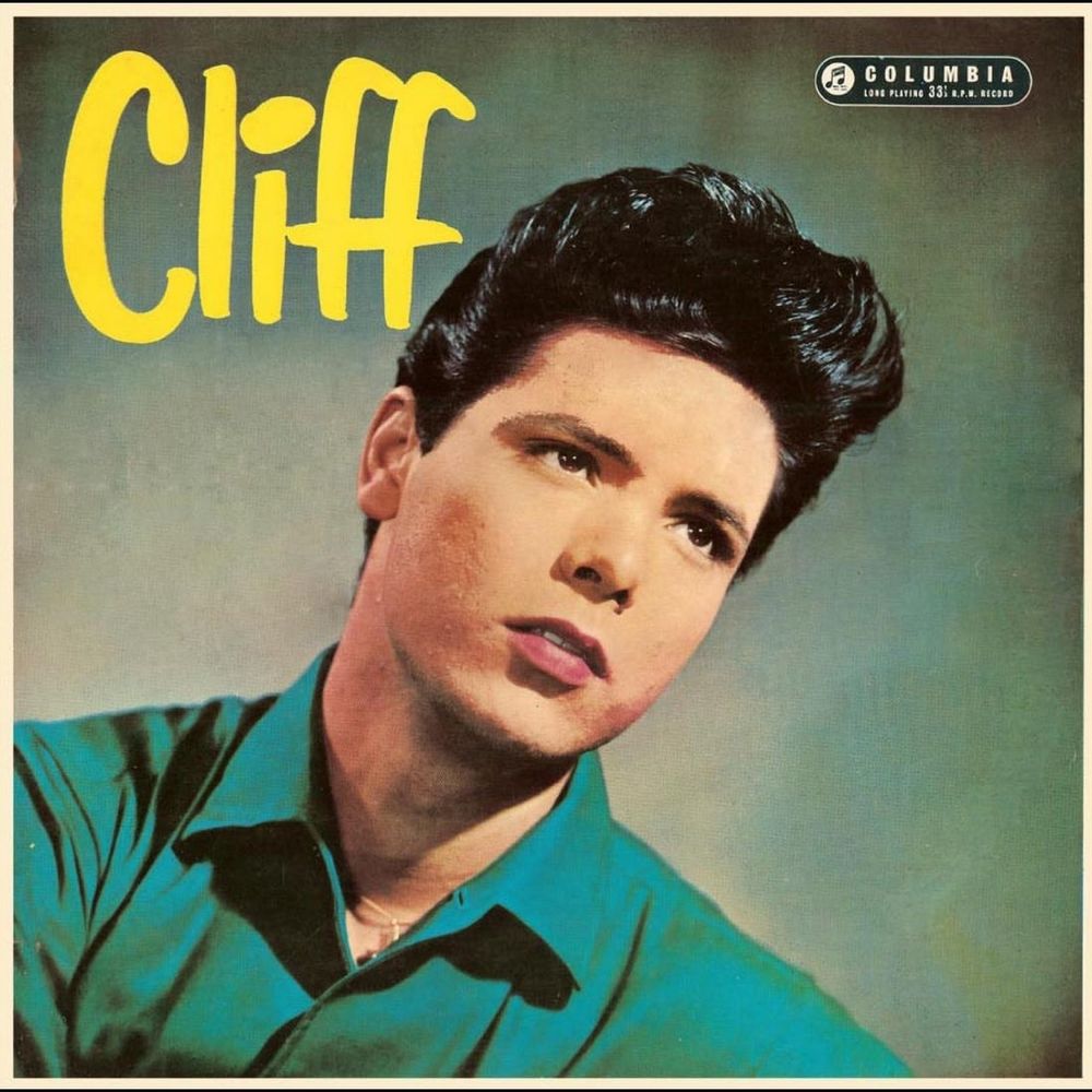 Une pochette de disque de cliff richard dans les années 60