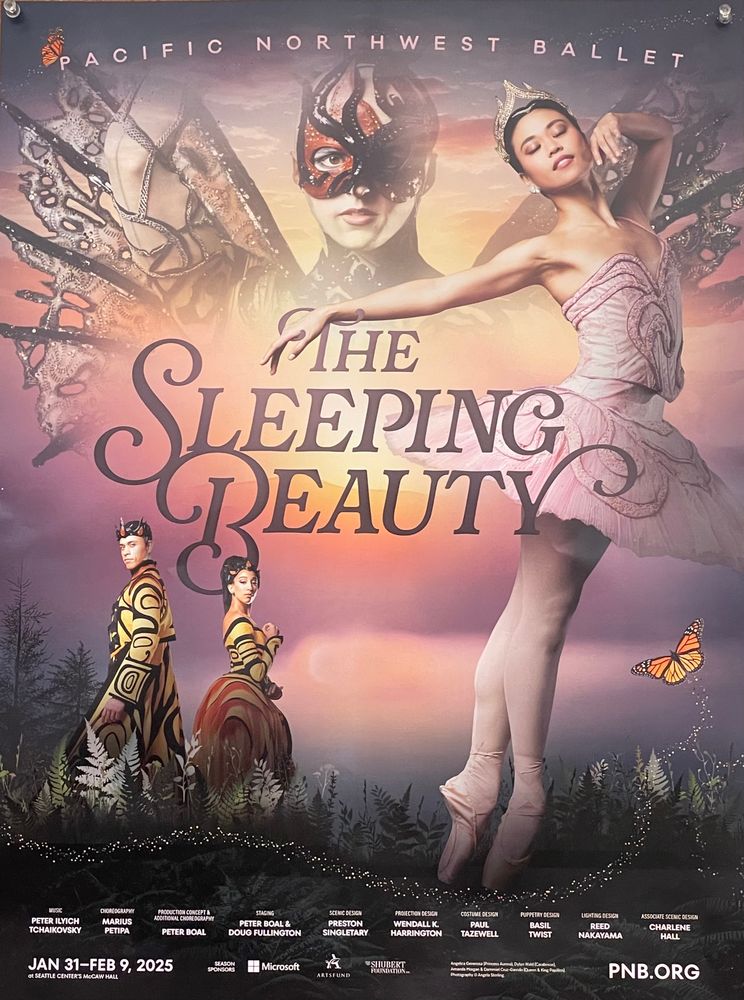 The Sleeping Beauty plays at McCaw Hall through February 9th. 