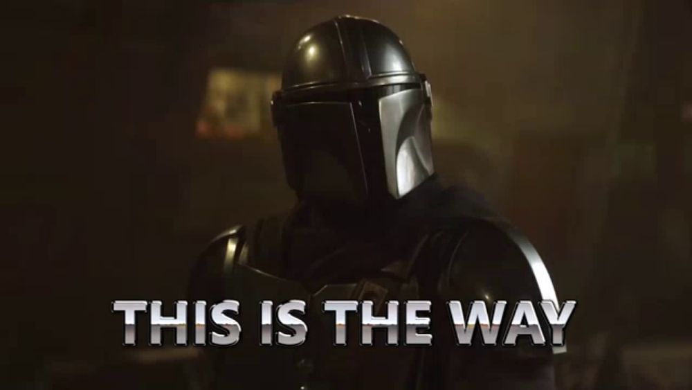 Mando Way Mandalorian GIF