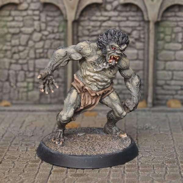 28mm-scaled model of Grendel. Two arms included.