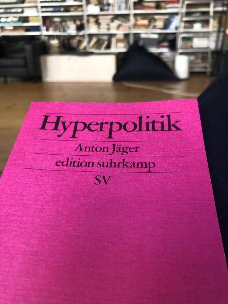 Buch von Anton Jäger: Hyperpolitik
