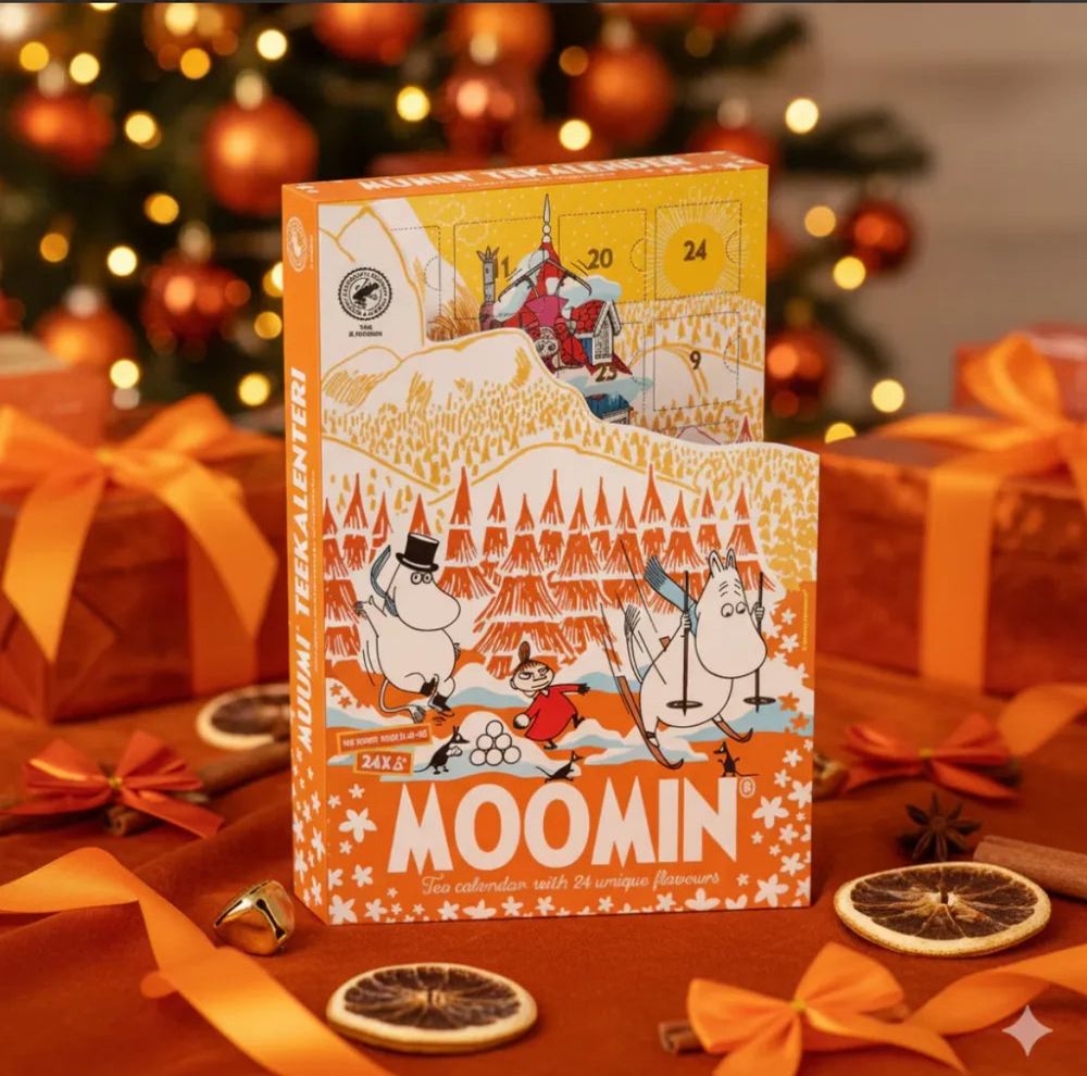Moomin tea advent calendar. 