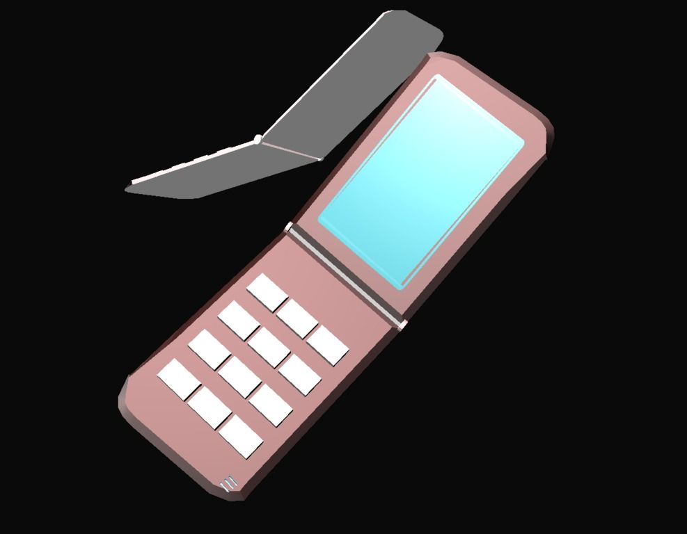 cartoon phone