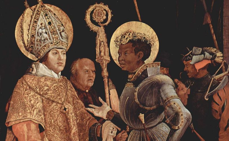 Tableau montrant saint Maurice