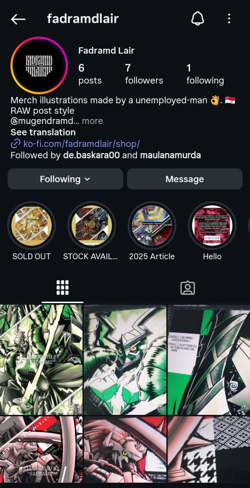 Instagram @fadramdlair