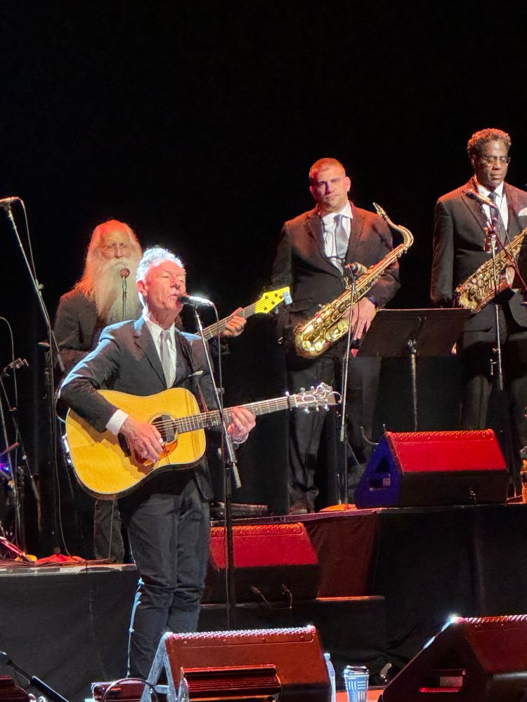 Lyle Lovett and some of his Large Band performing You’re Not From Texas. 