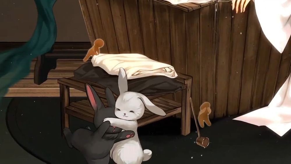 Bunxian & Bunji next to WangXian, illustration for Anime Japan 2025 x mdzs JP audio drama in MEDICOS Booth (22nd and 23rd March)