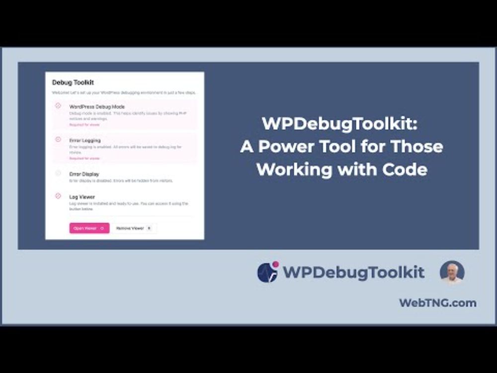 First Look at the WPDebugToolkit Plugin