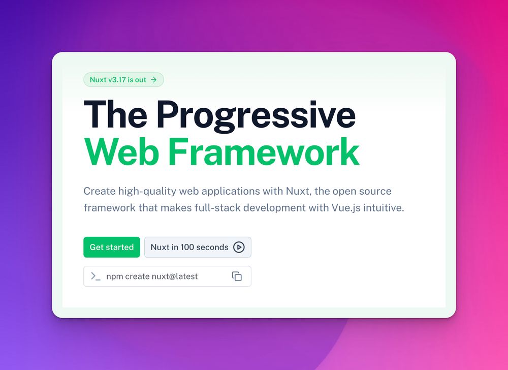The migration from Vue3 to Nuxt3 went smoothly, it was totally worth it for SEO, a two-month development project was migrated in just 7 days. #bulidinpublic  #nuxt #vue