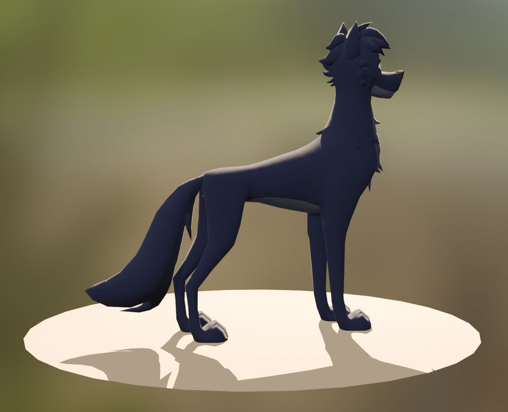 Blender 3D model of Lupin from the Belfort & Lupin TV show