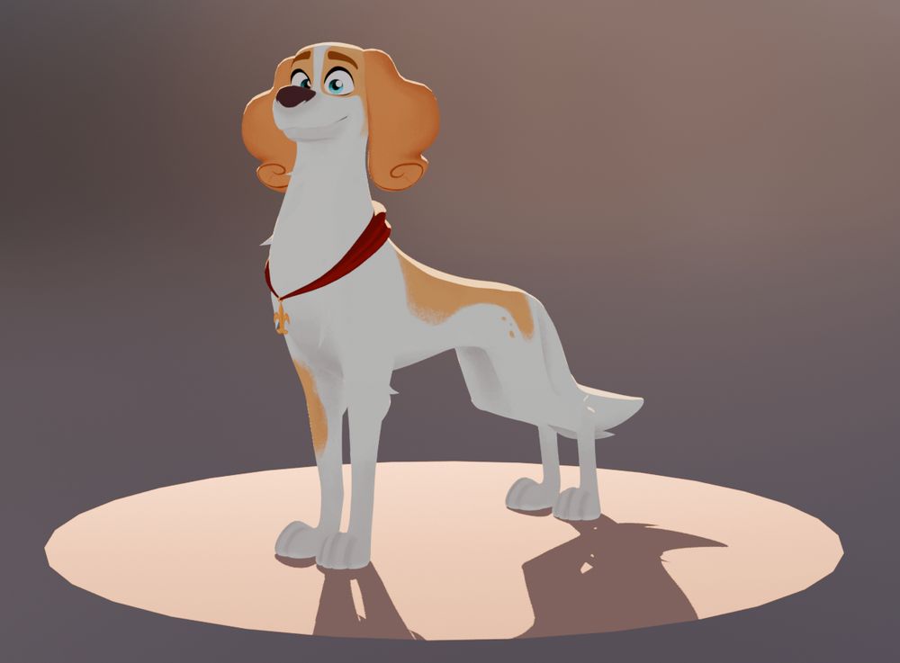 Blender 3D model of Belfort from the Belfort & Lupin TV show