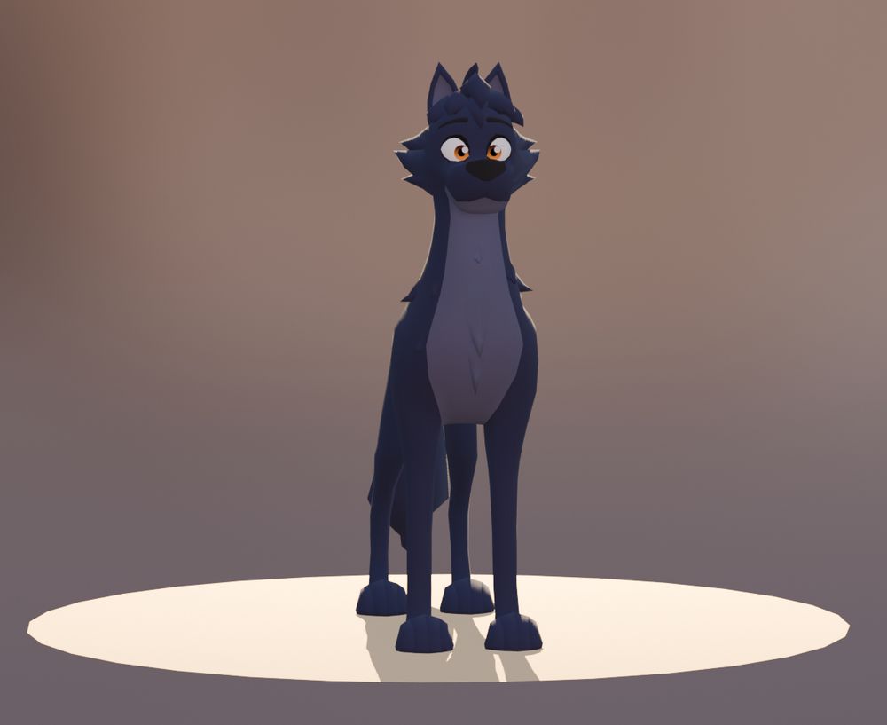 Blender 3D model of Lupin from the Belfort & Lupin TV show