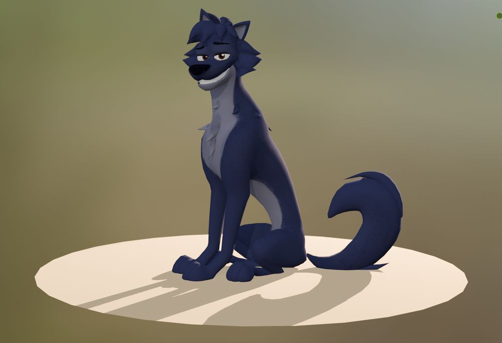 Blender 3D model of Lupin from the Belfort And Lupin TV show