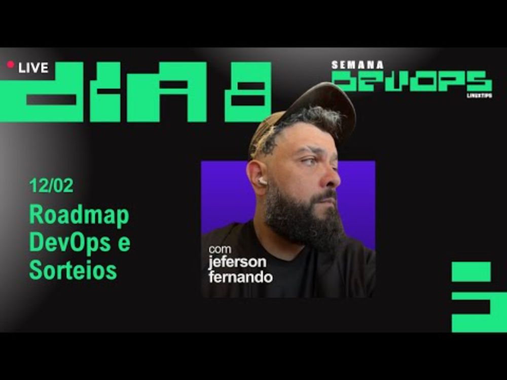 ROADMAP DEVOPS E SORTEIOS #SEMANADEVOPS