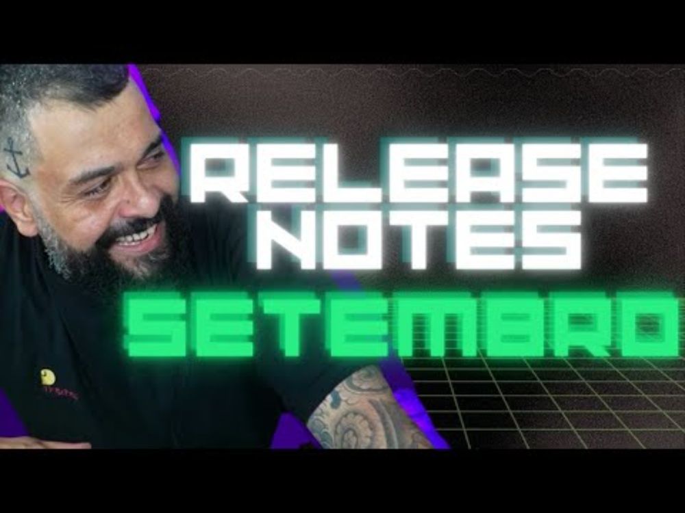 LIVE - RELEASE NOTES: SETEMBRO