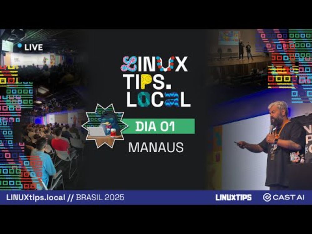 AO VIVO - LINUXtips.local em Manaus