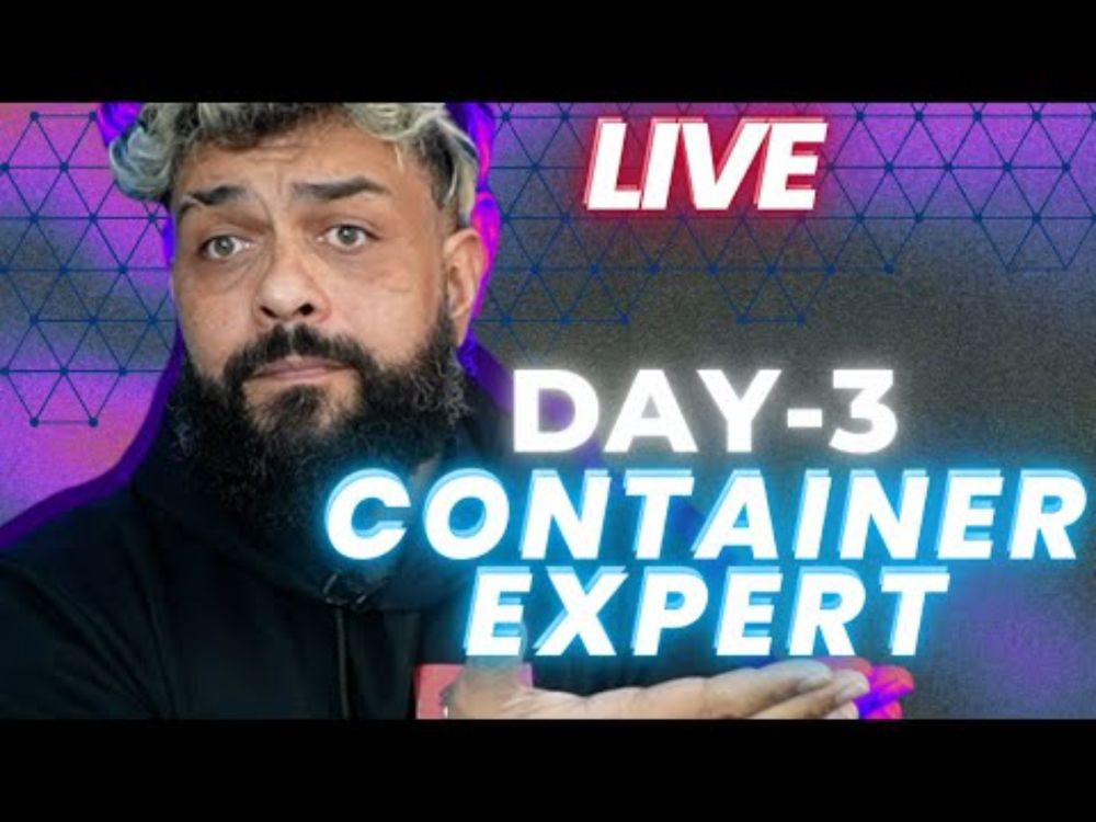 CONTAINER EXPERT LIVE - DIA 3