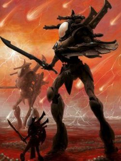 Wraithknights from Warhammer 40k