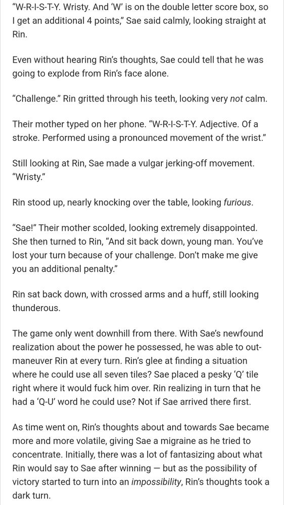 Scene from 'if a tree falls' by ao3 user moppetnpuppet'