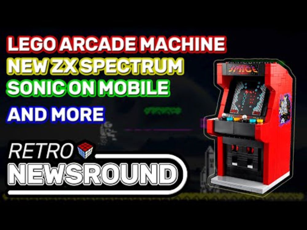 Lego Arcade Machine | New ZX Spectrum | Sonic on Mobile and more ...
