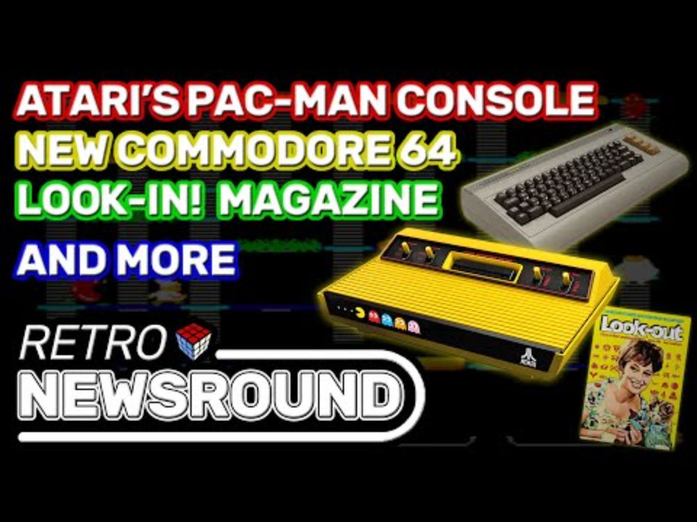 Retro Newsround: Atari Pac-Man | Look-in! | New C64 | more