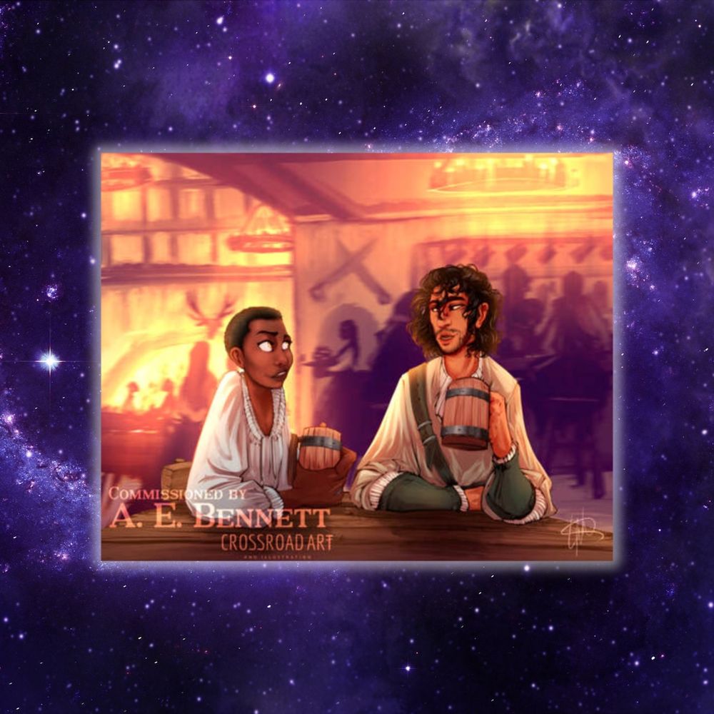artist's depiction of Leora of Mae and Roland Shallowbrook.