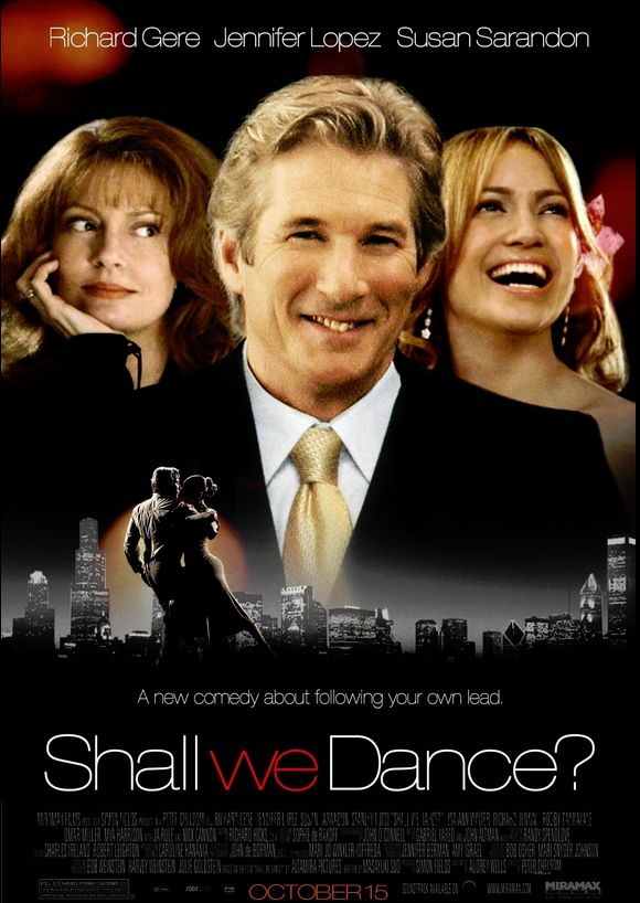 Movie poster for Shall We Dance? 2004 American version