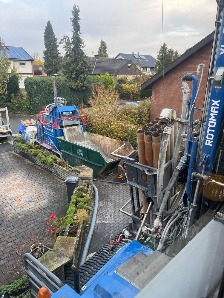 Erdwärmepumpenarbeiten